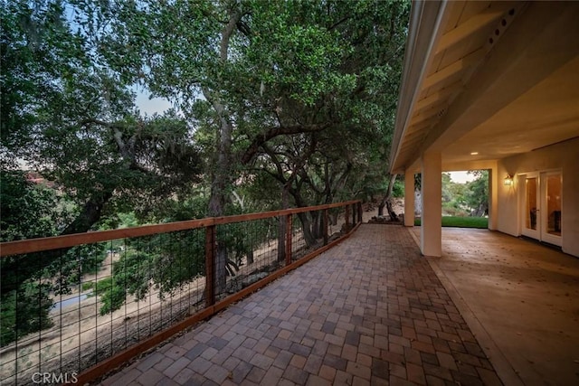 7105 Rayar Rd, Atascadero, CA 93422 - view of patio / terrace with french doors
