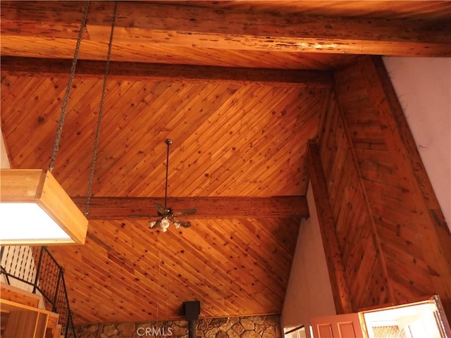 17216 Cedar Way, Clearlake Oaks, CA 95423 - detailed view of beam ceiling