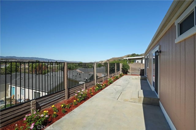 20128 Shadow Island Dr, Canyon Country, CA 91351 - fenced backyard featuring a mountain view and a patio area