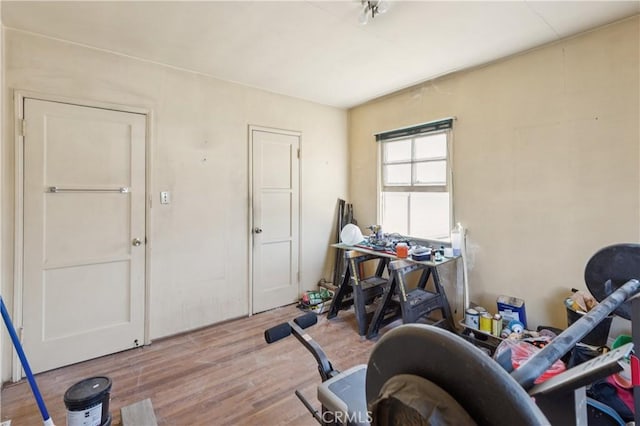 2008 W 166th St, Torrance, CA 90504 - workout area with wood finished floors