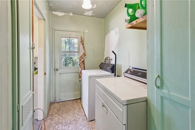 2008 W 166th St, Torrance, CA 90504 - laundry area with separate washer and dryer and light floors