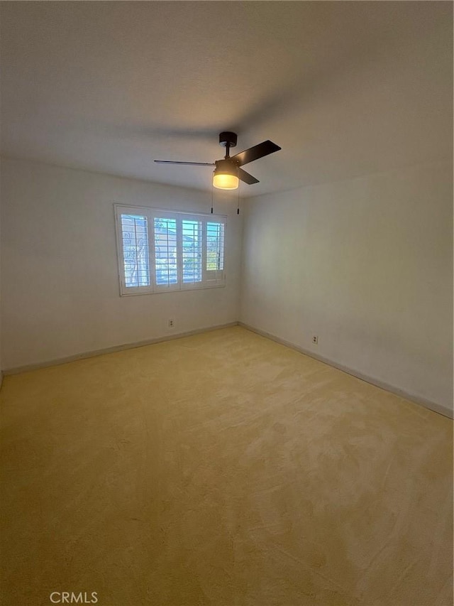 429 S Hill St, Orange, CA 92869 - unfurnished room with ceiling fan and light colored carpet
