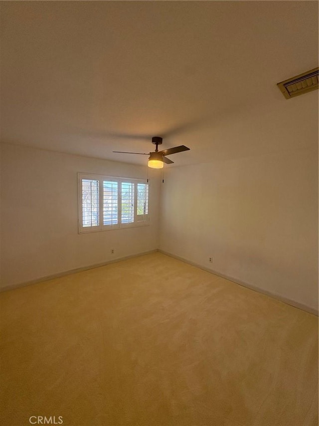 429 S Hill St, Orange, CA 92869 - spare room with light colored carpet and a ceiling fan