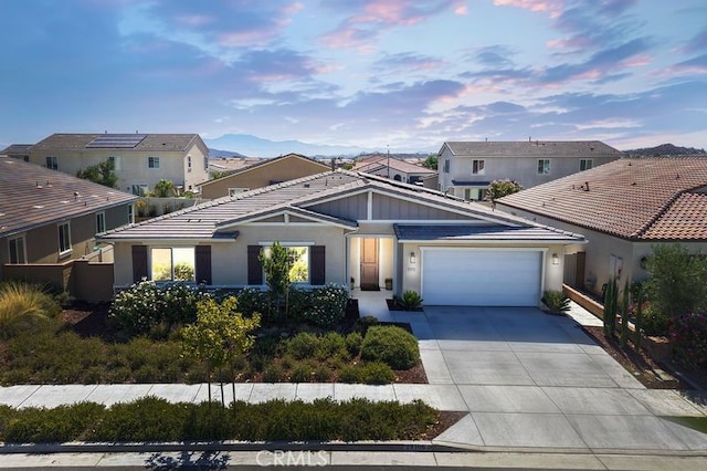 30106 Stargazer Way, Menifee, CA 92584 - view of front of property featuring driveway, a garage, stucco siding, and a tile roof