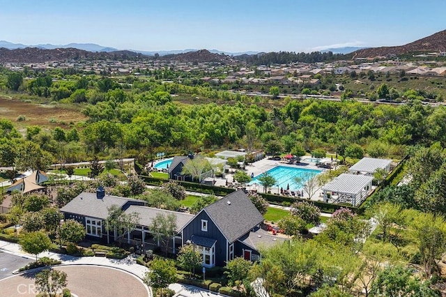 30106 Stargazer Way, Menifee, CA 92584 - aerial view of a mountain backdrop