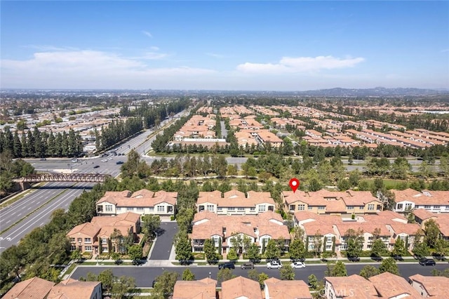 111 Thornhurst, Irvine, CA 92620 - aerial view of property's location with nearby suburban area