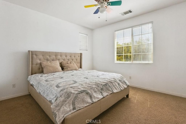 53085 Memorial St, Lake Elsinore, CA 92532 - carpeted bedroom featuring baseboards and a ceiling fan