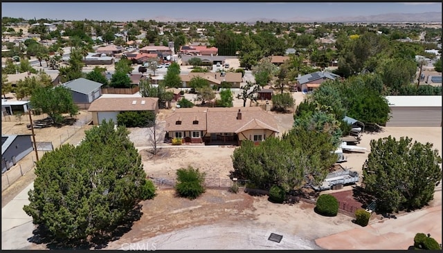 16520 Adelia St, Hesperia, CA 92345 - aerial perspective of suburban area