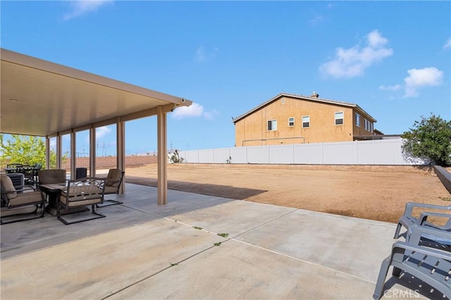 13695 Mesa Linda Ave, Victorville, CA 92392 - fenced backyard featuring a patio area