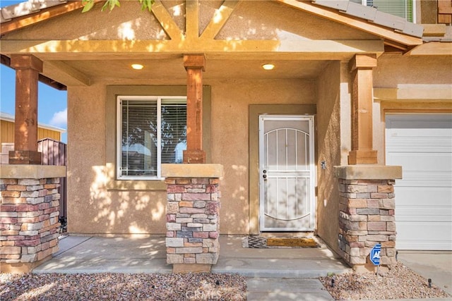 13695 Mesa Linda Ave, Victorville, CA 92392 - entrance to property featuring stucco siding and a garage