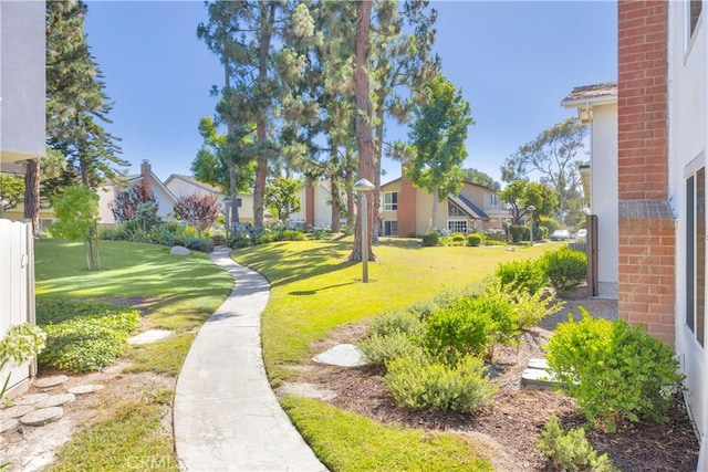 5042 Olympic Dr, Los Alamitos, CA 90720 - view of grassy yard with a residential view