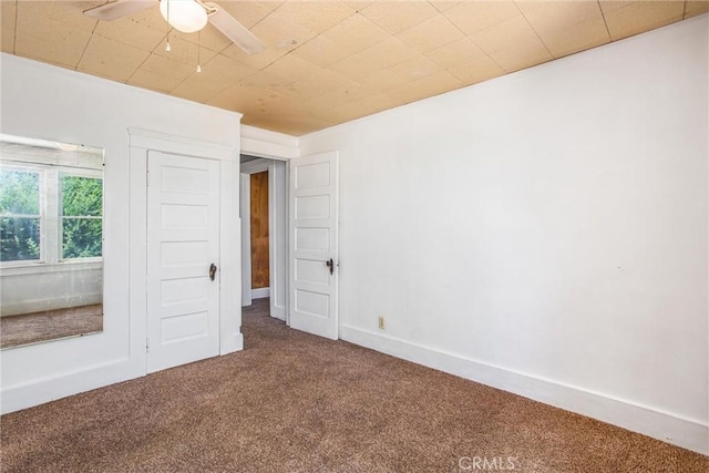 559 Edgar Ave Unit A2-282, Beaumont, CA 92223 - carpeted empty room with ceiling fan