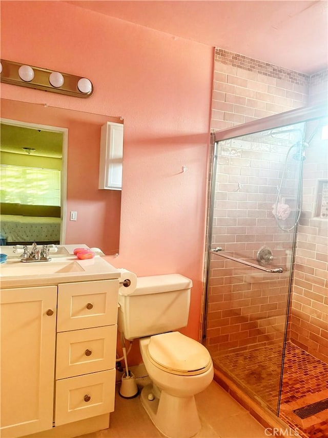 917 N Olive Ave, Alhambra, CA 91801 - full bathroom featuring a stall shower and vanity