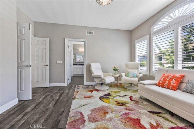 7020 Julie Ln, San Gabriel, CA 91775 - living area with dark wood finished floors and baseboards
