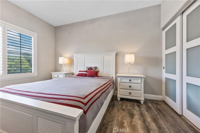 7020 Julie Ln, San Gabriel, CA 91775 - bedroom with dark wood-type flooring and baseboards