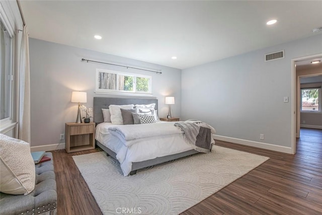341 Cumberland Rd, Glendale, CA 91202 - bedroom featuring recessed lighting and wood finished floors
