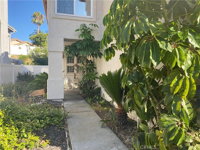 1853 Corte Pulsera, Oceanside, CA 92056 - doorway to property with stucco siding