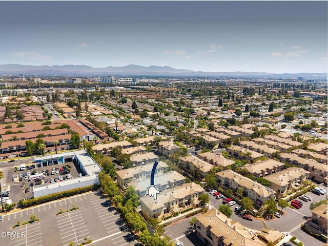 489 W Summerfield Cir, Anaheim, CA 92802 - aerial view of mountains