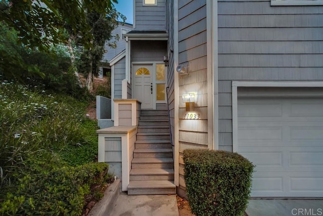 11033 Scripps Ranch Blvd, San Diego, CA 92131 - view of exterior entry with a garage