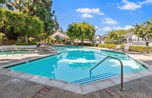11033 Scripps Ranch Blvd, San Diego, CA 92131 - community pool with a gazebo and a patio