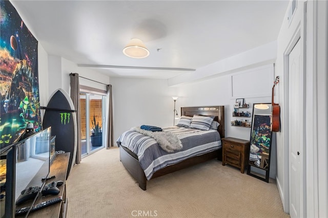 31675 Via Pato, Coto De Caza, CA 92679 - bedroom with light carpet and access to outside