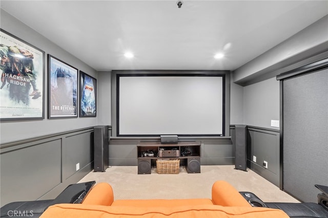 31675 Via Pato, Coto De Caza, CA 92679 - cinema with carpet flooring and recessed lighting