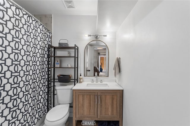 31675 Via Pato, Coto De Caza, CA 92679 - full bath featuring vanity and a shower with shower curtain