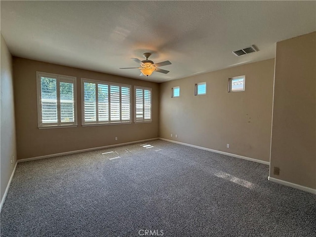 4125 Sattui Ct, Merced, CA 95348 - carpeted spare room with a ceiling fan and baseboards