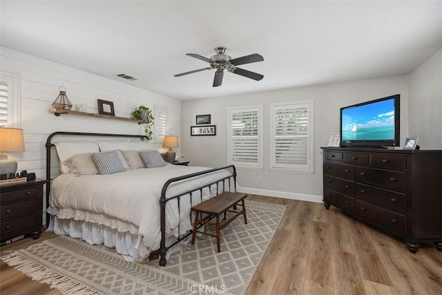 42 Livingston Pl, Ladera Ranch, CA 92694 - bedroom with wood finished floors and ceiling fan