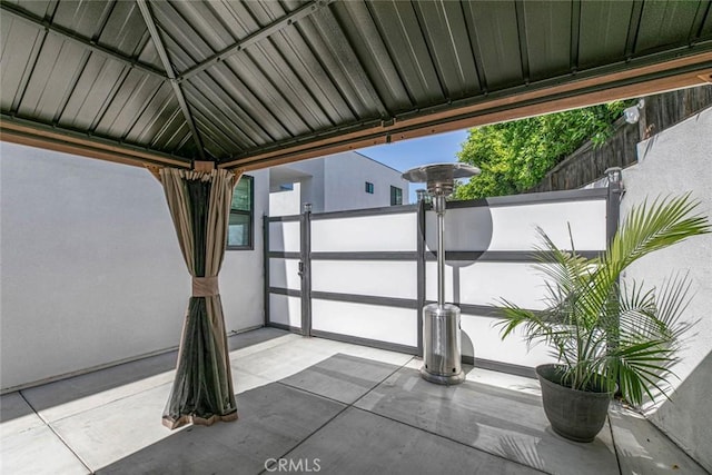 9124 N Nilo Ln, Panorama City, CA 91402 - view of patio with a gazebo