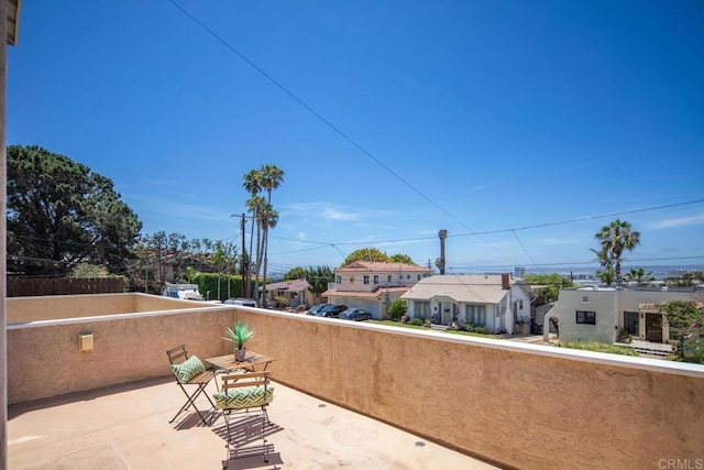 3531 Columbia St, San Diego, CA 92103 - view of patio / terrace with a residential view