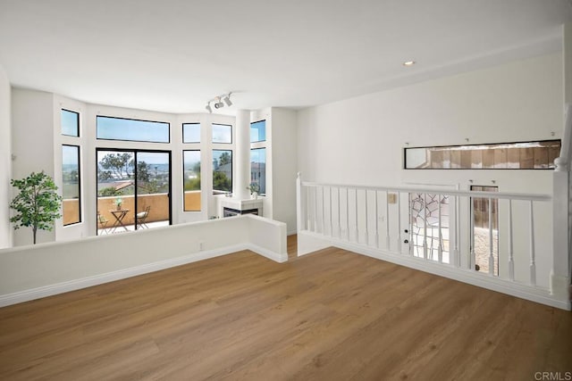 3531 Columbia St, San Diego, CA 92103 - spare room featuring wood finished floors and recessed lighting