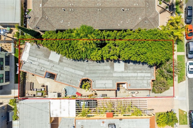 1928 Rosalia Rd, Los Angeles, CA 90027 - view of property location with property parcel outlined