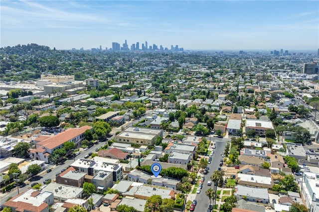1928 Rosalia Rd, Los Angeles, CA 90027 - bird's eye view of city skyline