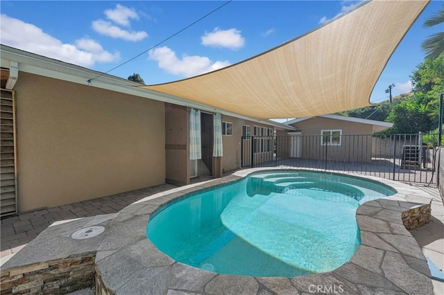 3777 N Arrowhead Ave, San Bernardino, CA 92405 - view of pool featuring a patio area
