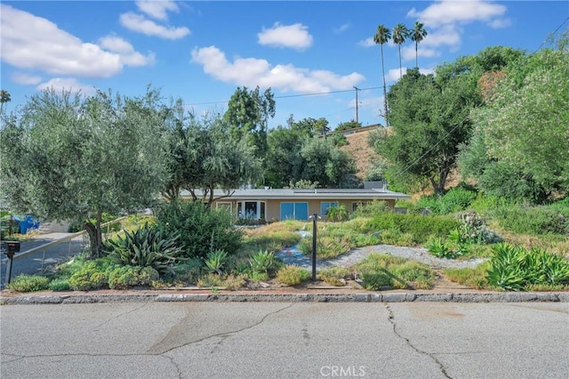 3777 N Arrowhead Ave, San Bernardino, CA 92405 - view of front of house with roof mounted solar panels