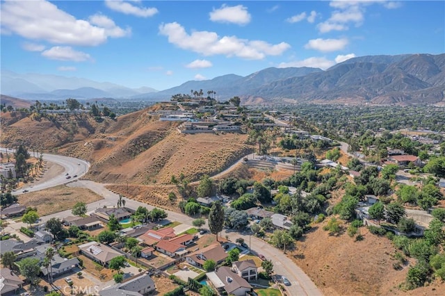 3777 N Arrowhead Ave, San Bernardino, CA 92405 - aerial view of residential area with mountains