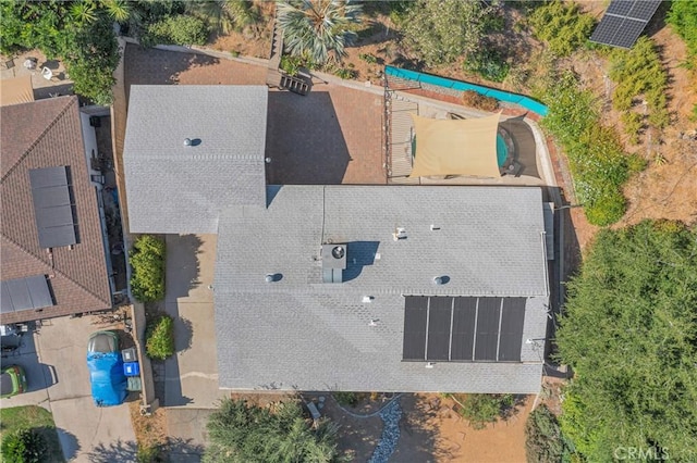3777 N Arrowhead Ave, San Bernardino, CA 92405 - aerial view of property and surrounding area with a pool