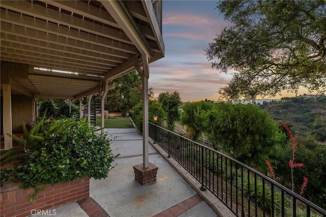 23511 Mirage Ln, Diamond Bar, CA 91765 - view of patio with stairway