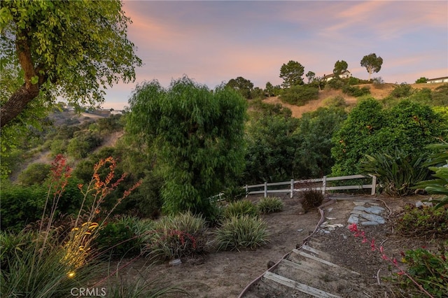 23511 Mirage Ln, Diamond Bar, CA 91765 - view of yard at dusk