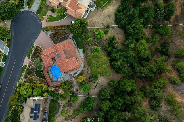 23511 Mirage Ln, Diamond Bar, CA 91765 - aerial view of a pool area