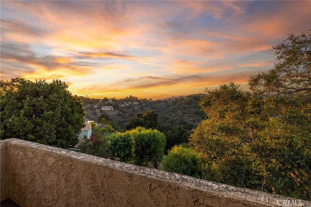 23511 Mirage Ln, Diamond Bar, CA 91765 - view of balcony at dusk