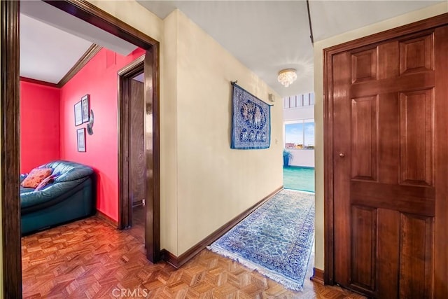 2008 S Bentley Ave Unit 5, Los Angeles, CA 90025 - hallway with baseboards