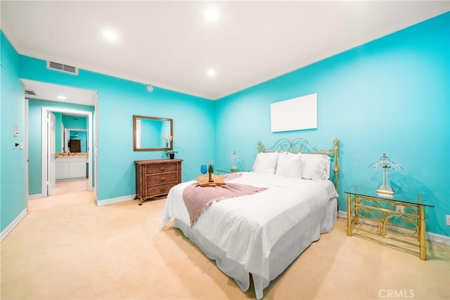 2008 S Bentley Ave Unit 5, Los Angeles, CA 90025 - bedroom featuring carpet flooring and recessed lighting