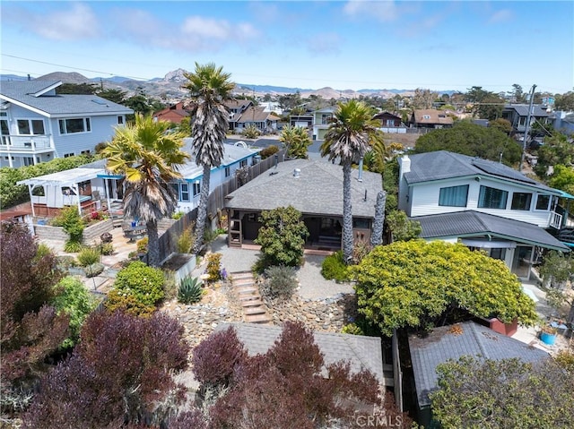 1521 5th St, Los Osos, CA 93402 - aerial view of residential area with a mountain backdrop