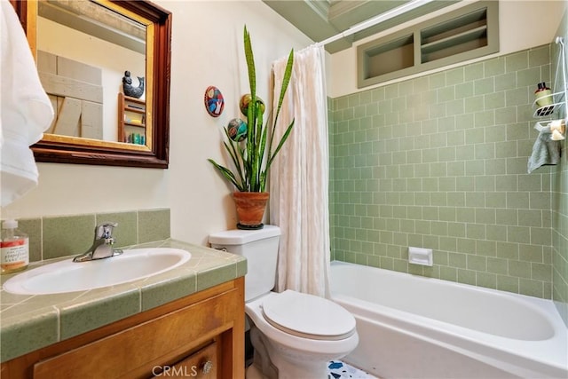 1521 5th St, Los Osos, CA 93402 - full bath with vanity and shower / bath combo with shower curtain