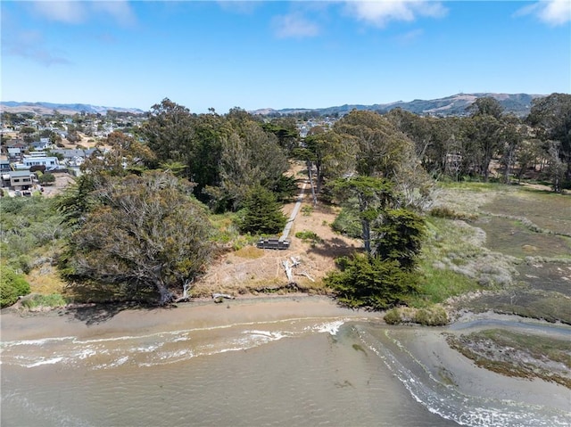 1521 5th St, Los Osos, CA 93402 - aerial view of property's location featuring a mountainous background