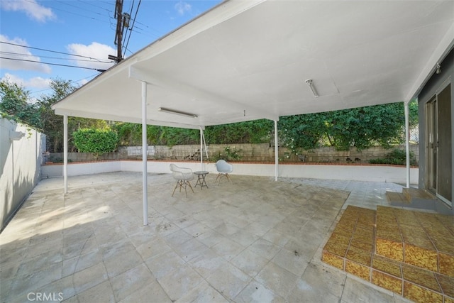 1745 College View Pl, Los Angeles, CA 90041 - fenced backyard featuring a patio