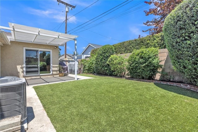 6721 E Coralite St, Long Beach, CA 90808 - fenced backyard with a pergola and a patio area