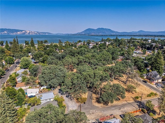790 Manzanita St, Lakeport, CA 95453 - bird's eye view of a water and mountain view